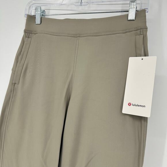 NWT Women's Riverstone Lululemon Adapted State High-Rise Fleece Joggers Sz 4 - Picture 2 of 8